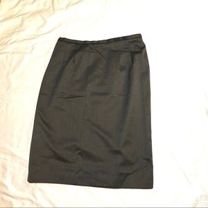 Harve Bernard skirt, charcoal gray, size 14